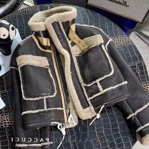 Fashionable New Winter Fur Jacket for Women with Stand Collar